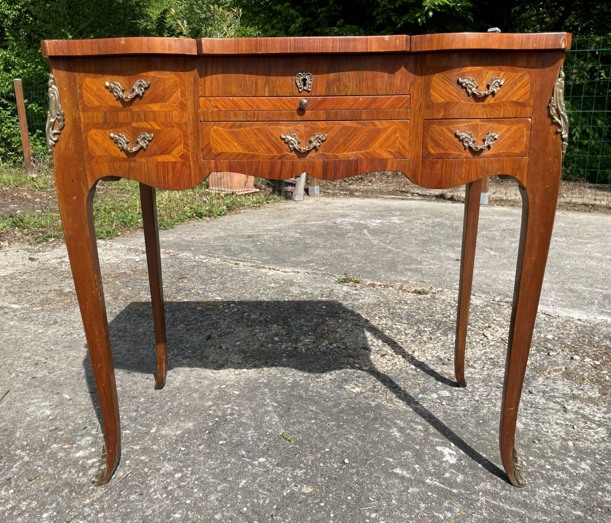 Coiffeuse style Louis XVI 