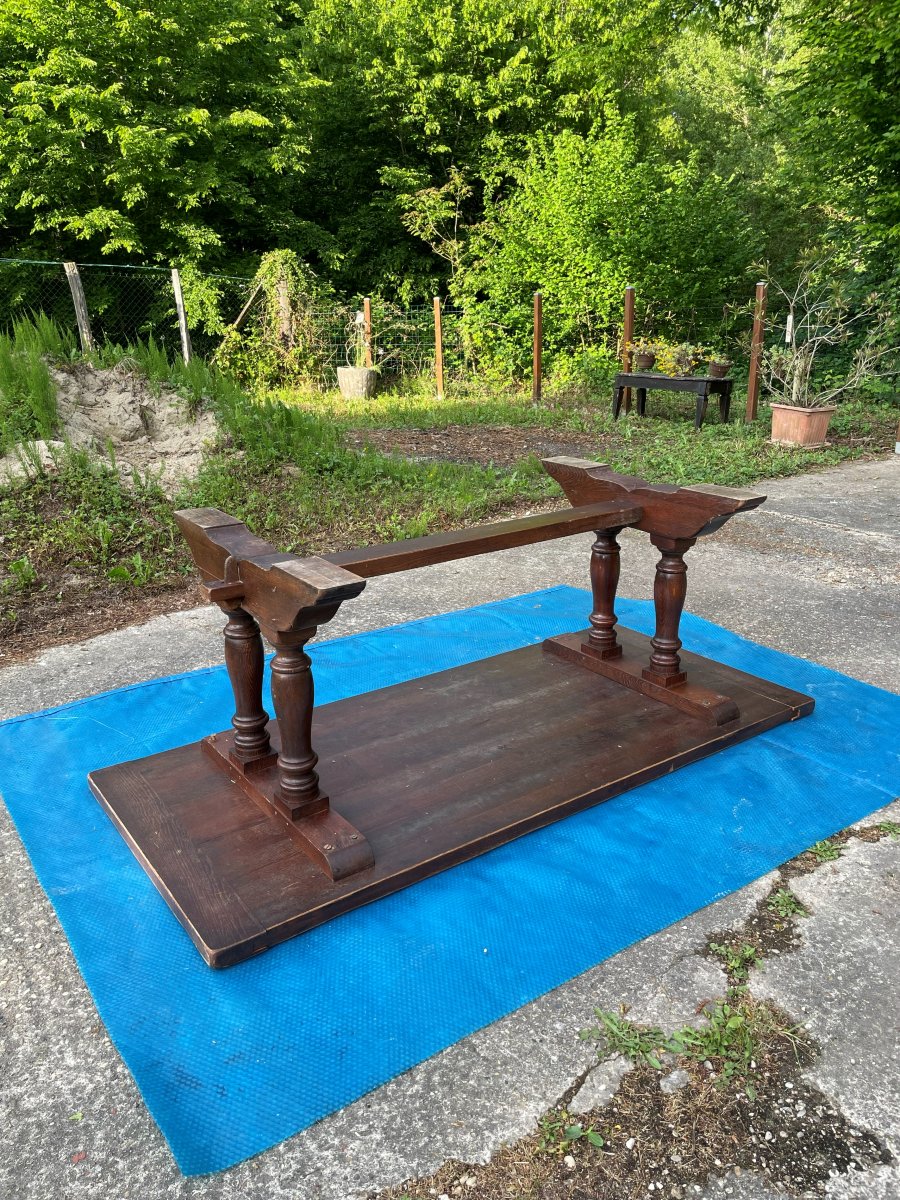 Farmhouse Or Large Dining Room Table-photo-4