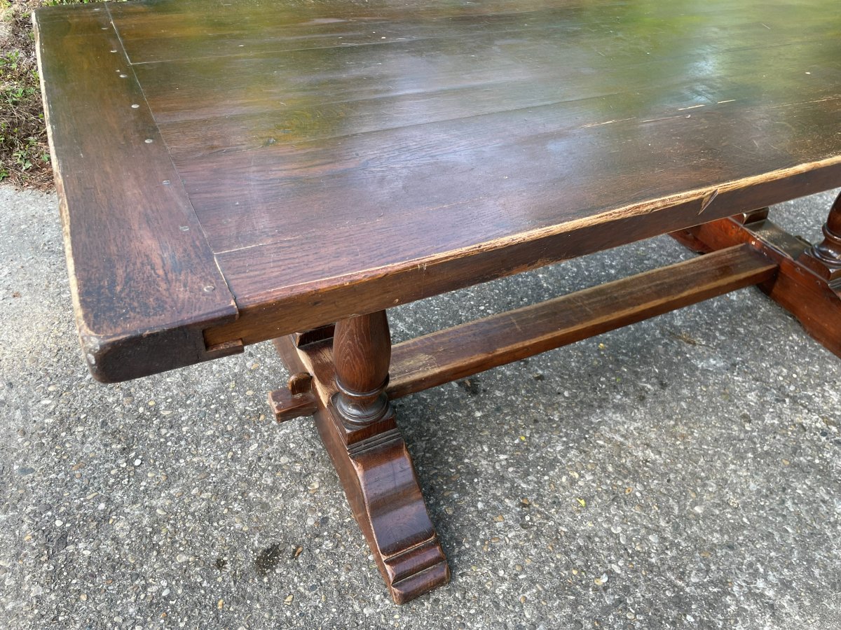Farmhouse Or Large Dining Room Table-photo-8