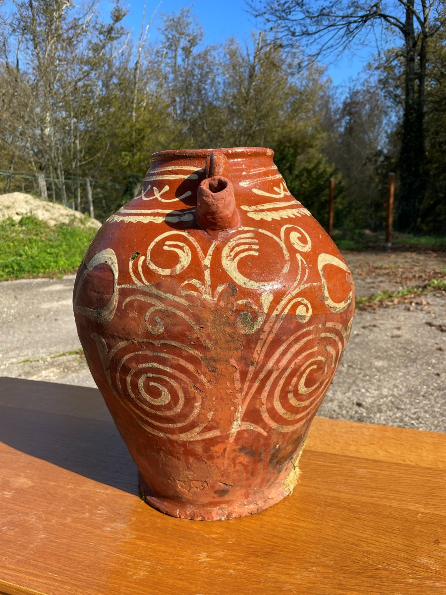 Bresse Earthenware Jug-photo-2