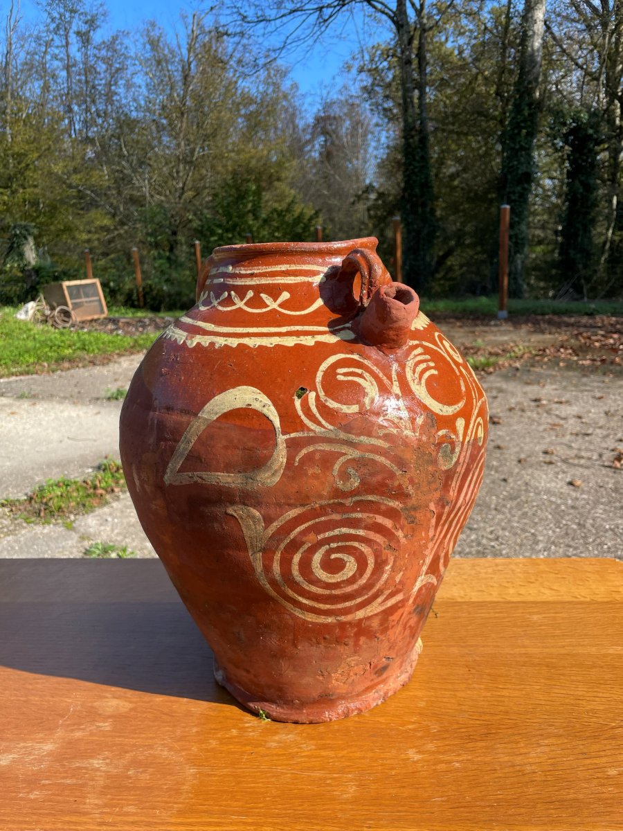 Bresse Earthenware Jug-photo-2