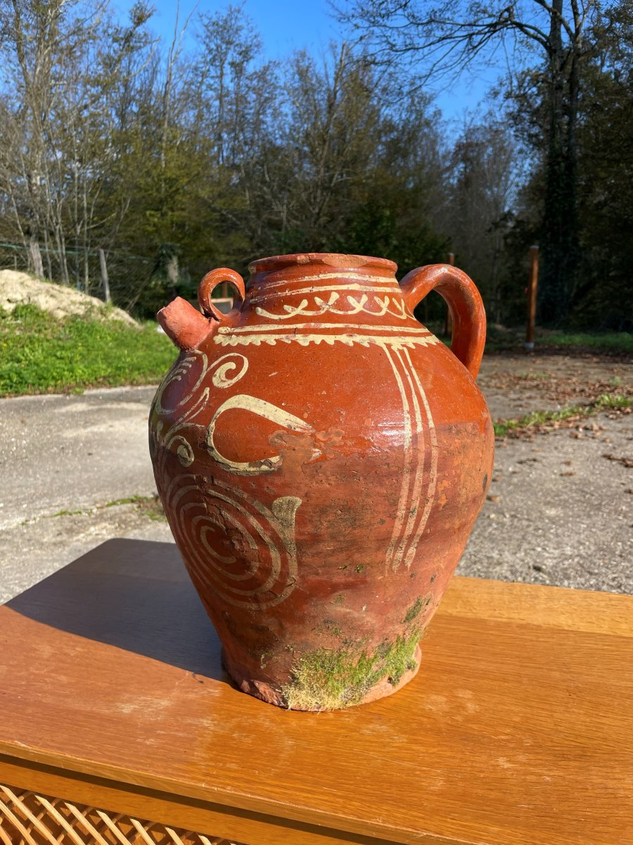 Bresse Earthenware Jug-photo-3