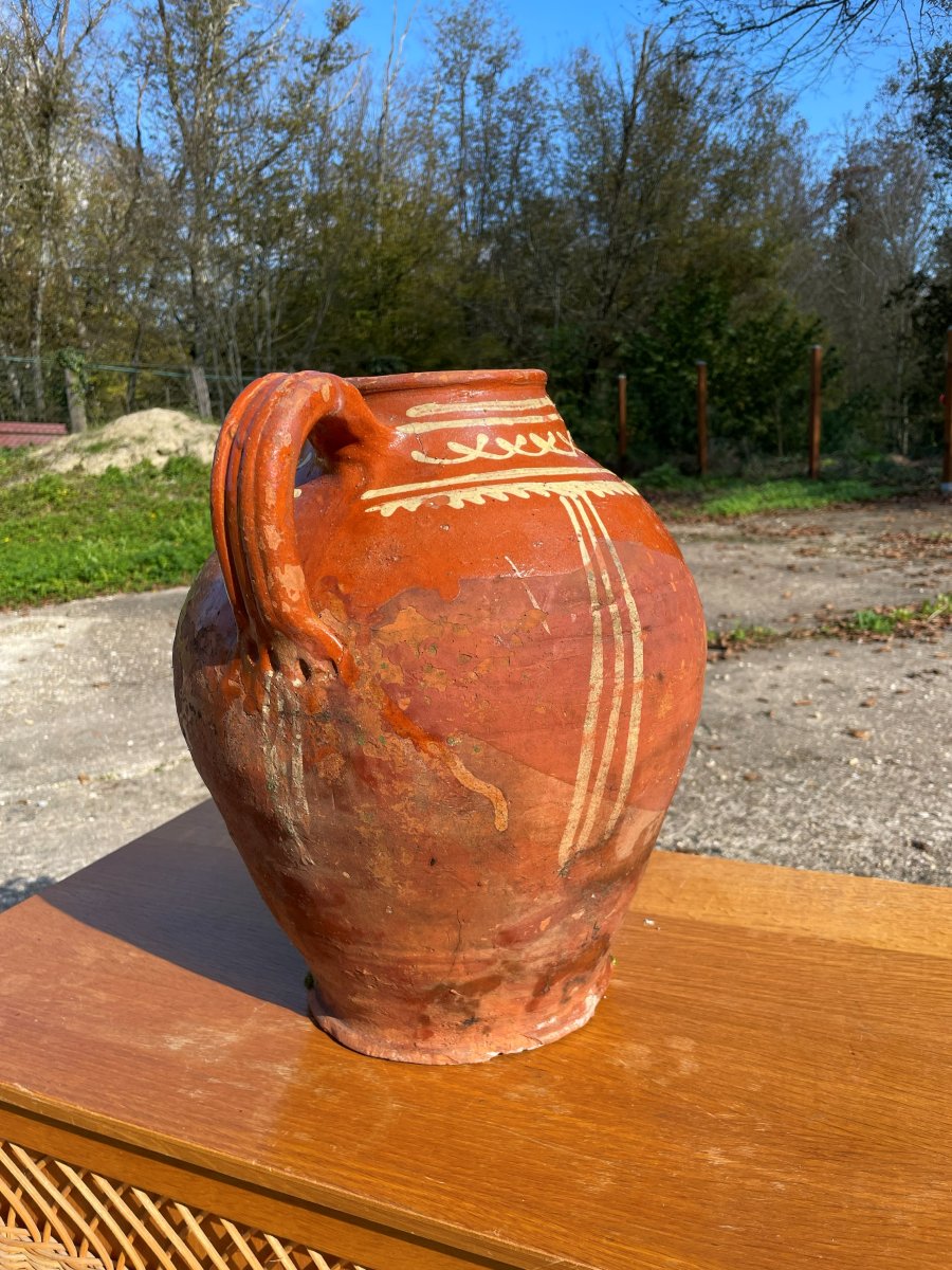 Bresse Earthenware Jug-photo-4