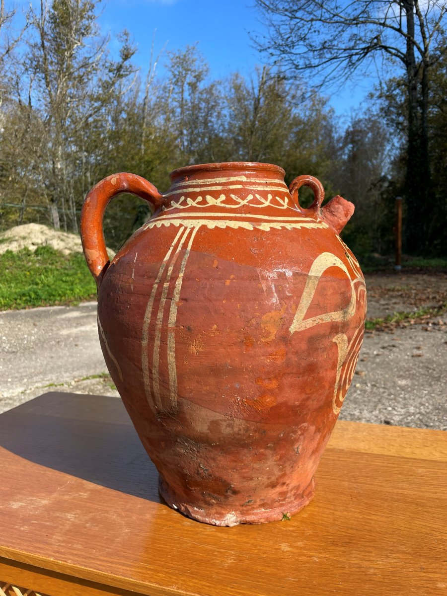 Bresse Earthenware Jug-photo-5