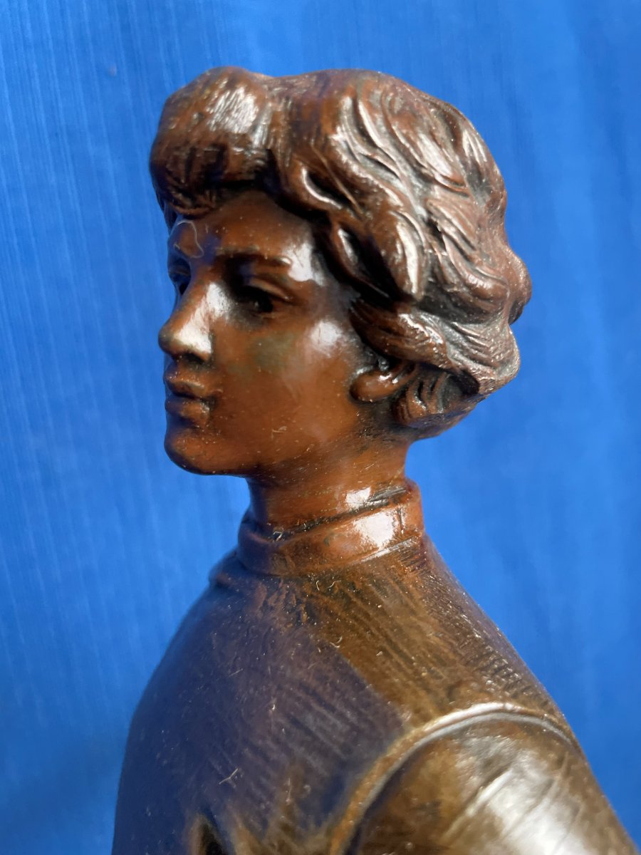 Le Gymnaste - sculpture de Moreau -photo-4