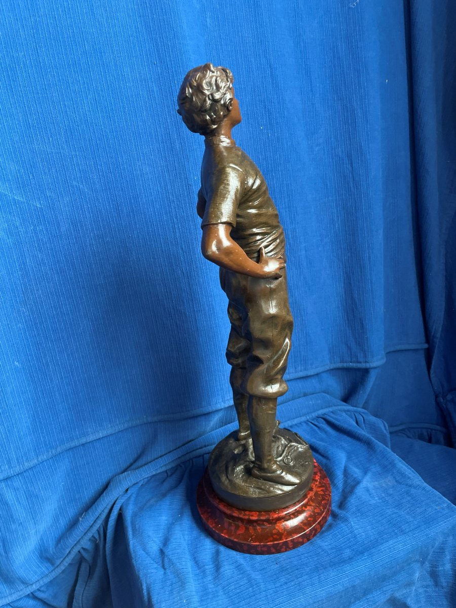 Le Gymnaste - sculpture de Moreau -photo-7