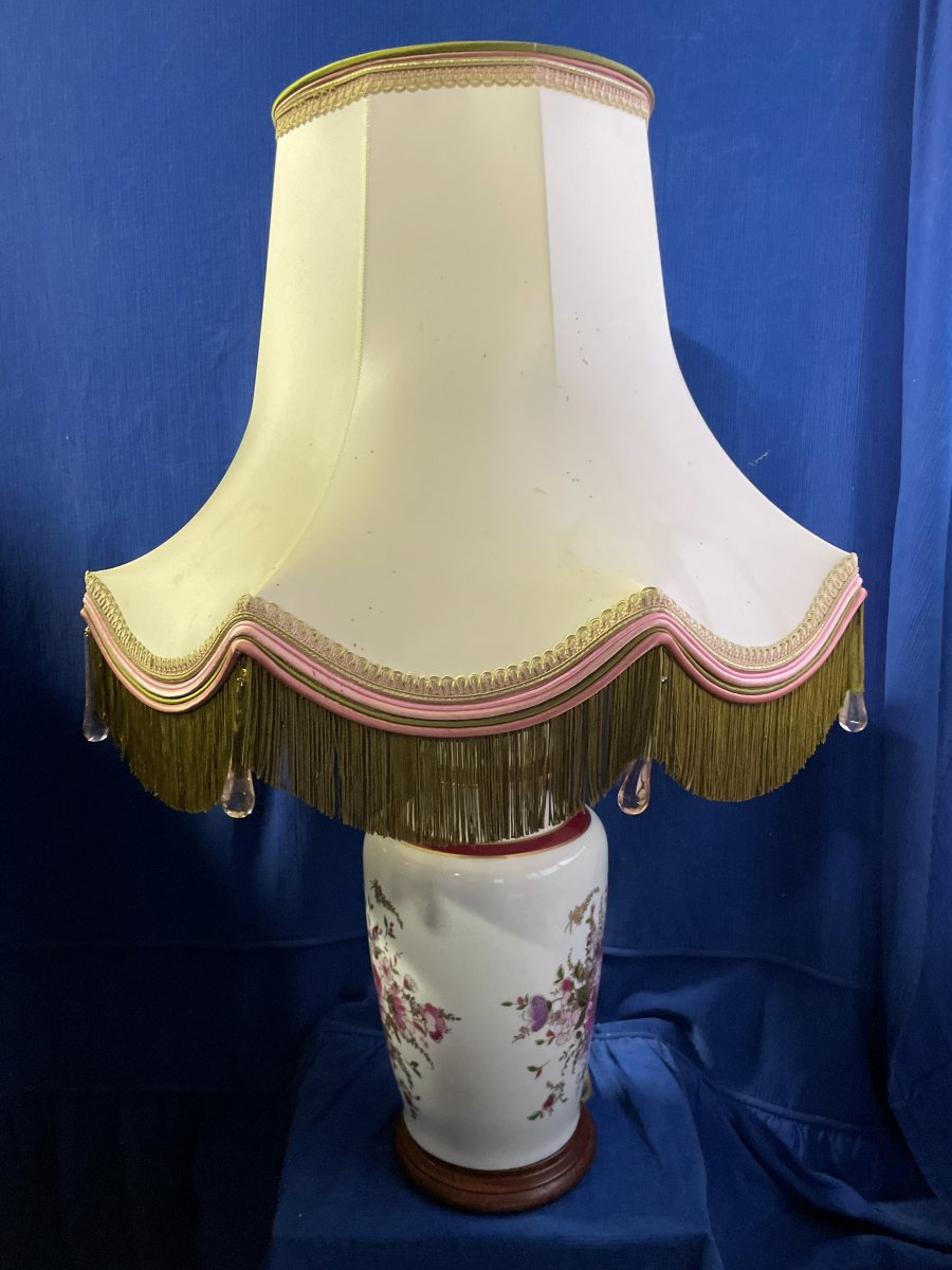 Lampe d'ambiance et son abat jour -photo-1