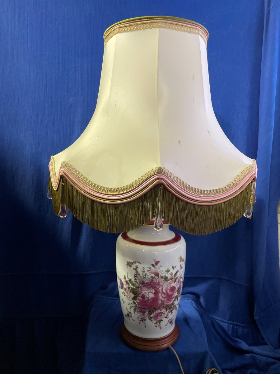 Lampe d'ambiance et son abat jour -photo-2