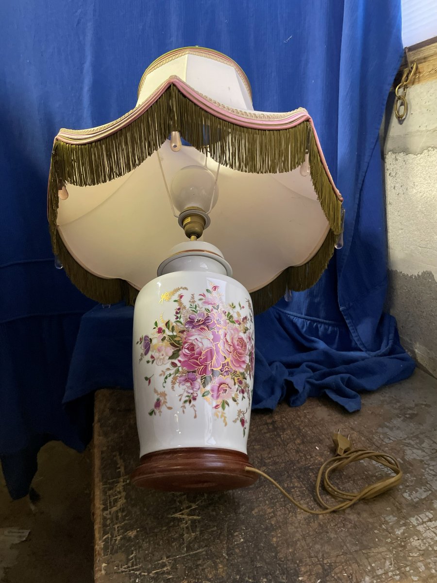 Lampe d'ambiance et son abat jour -photo-6