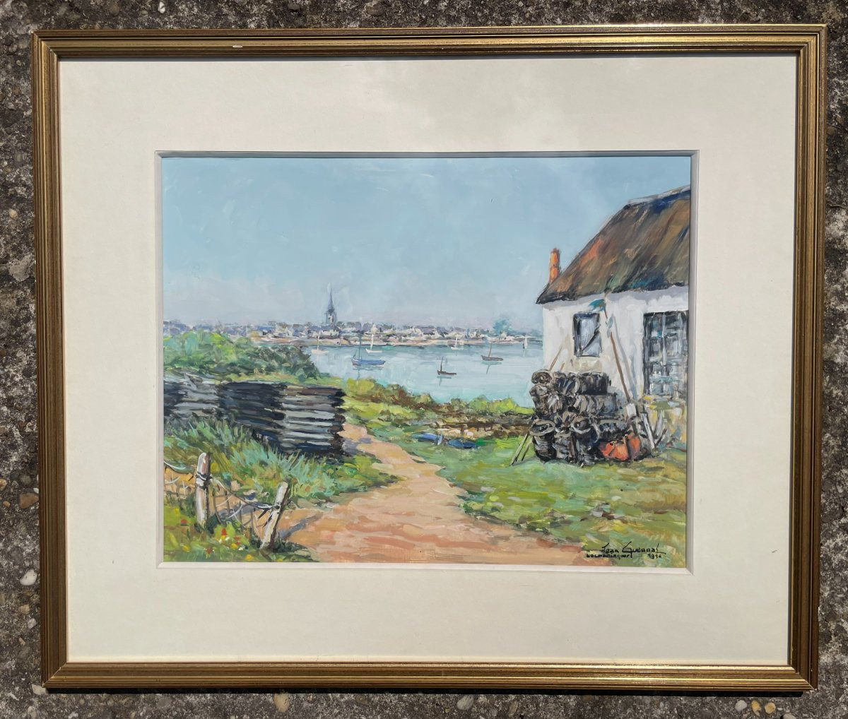 Watercolor Or Gouache In Brittany-photo-2