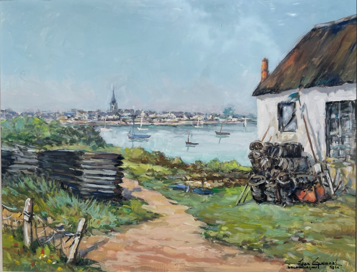 Watercolor Or Gouache In Brittany-photo-3