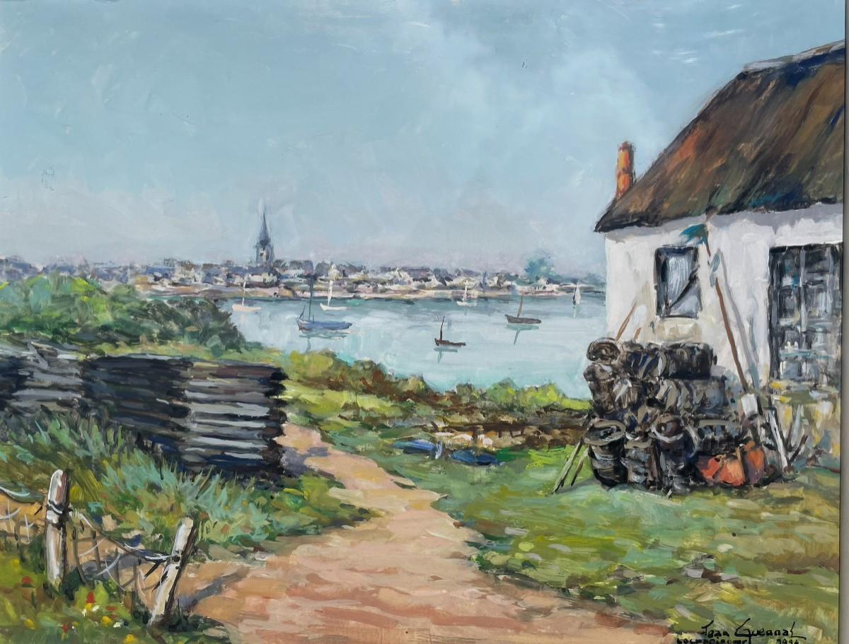Watercolor Or Gouache In Brittany