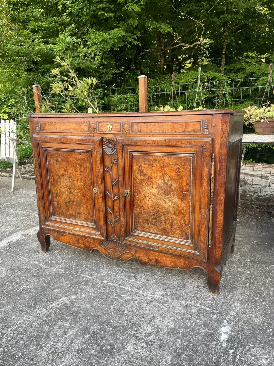 Buffet bressan du 19ème siècle époque 1820-40-photo-3
