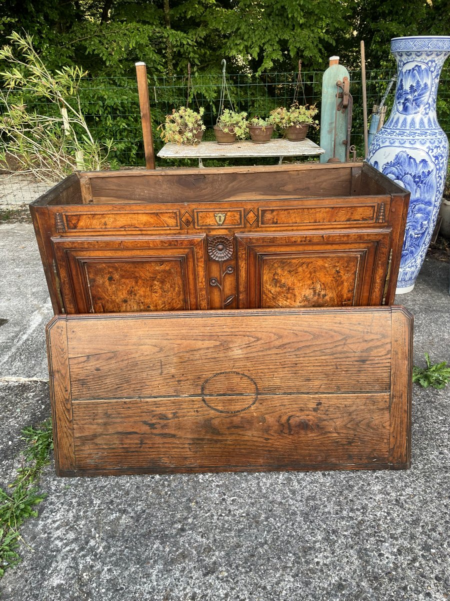Buffet bressan du 19ème siècle époque 1820-40-photo-4