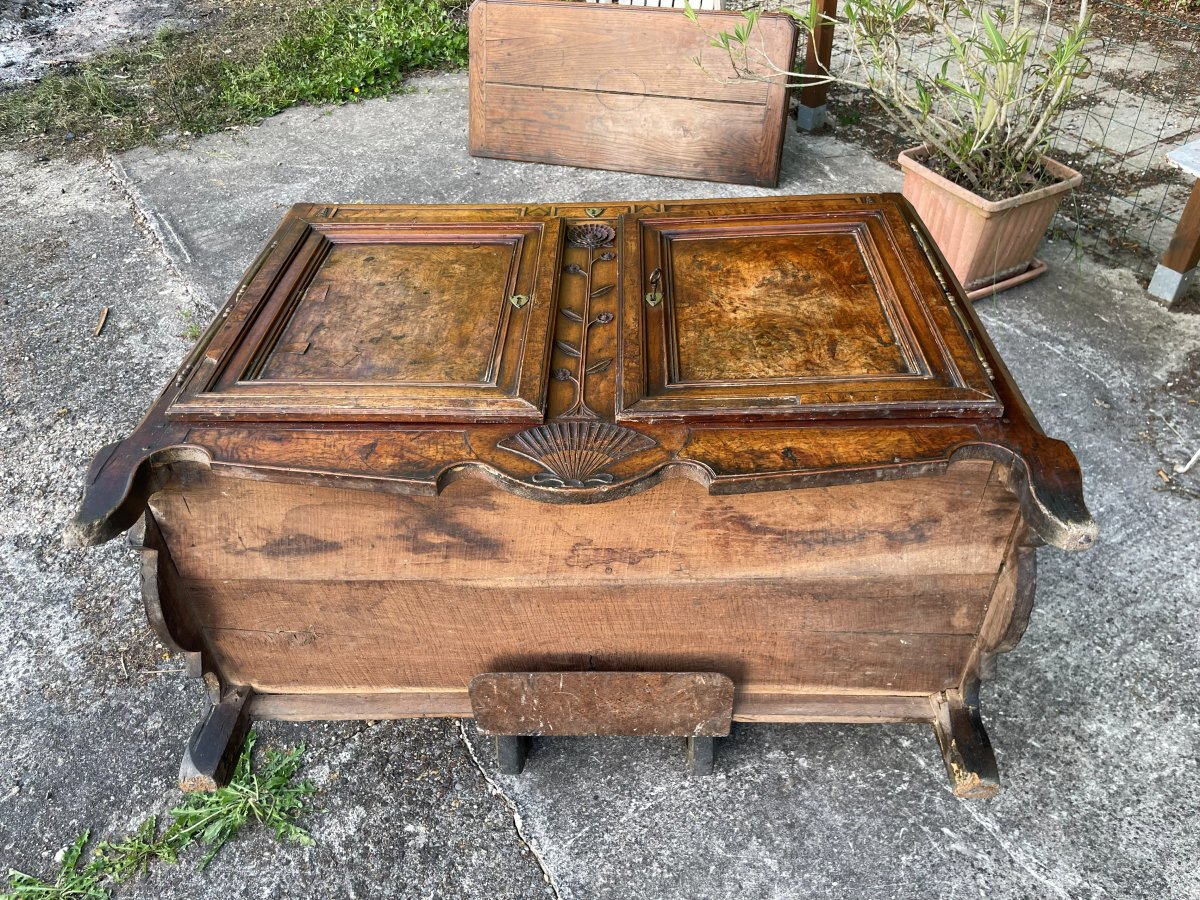 Buffet bressan du 19ème siècle époque 1820-40-photo-7