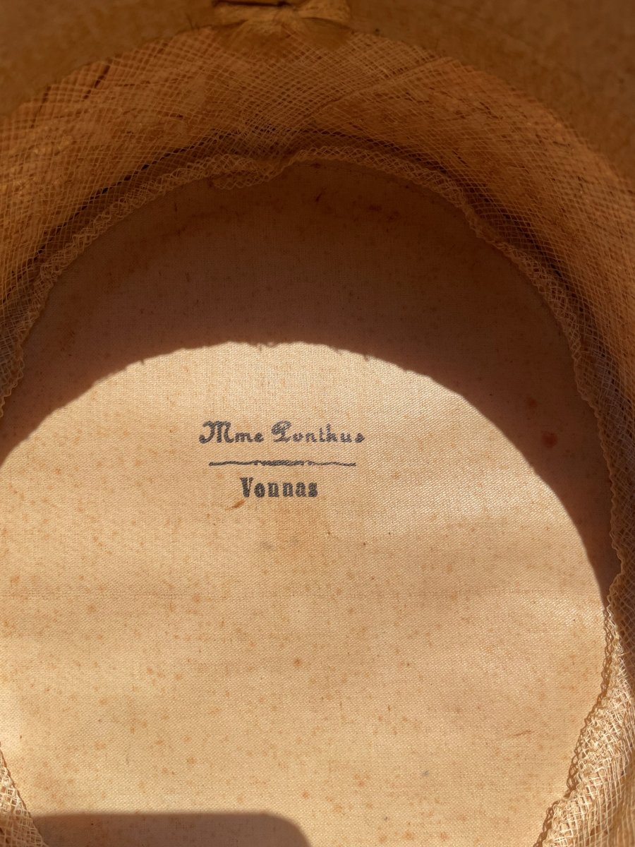 Vonnas Boater Hat, 1900–1930 -photo-4