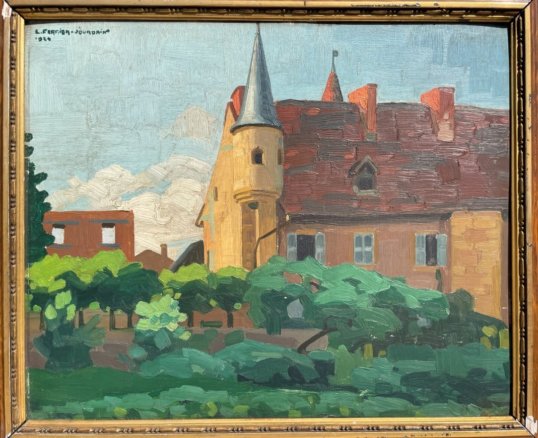Oil Painting By Lucien Ferrier-jourdain  1897–1991