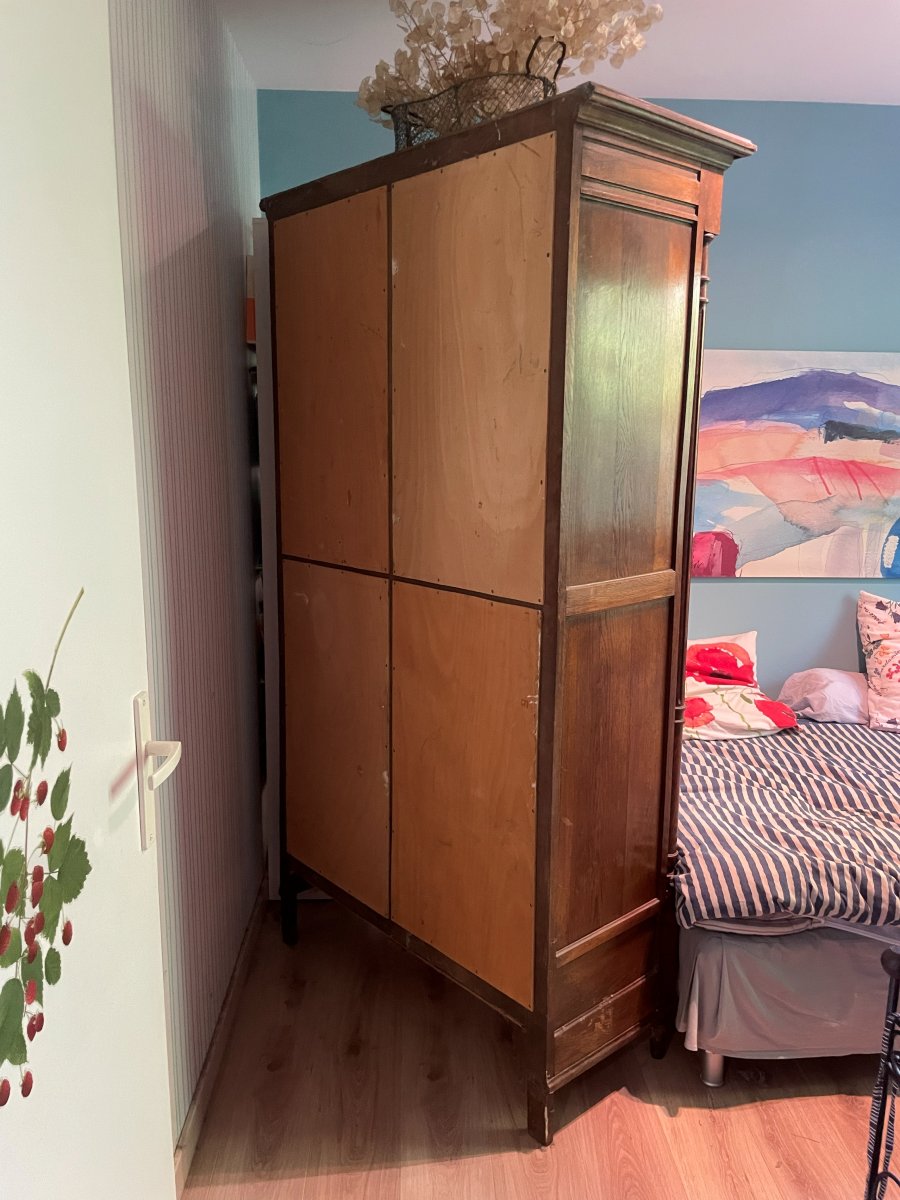Armoire à glaces Néo Louis XVI en très bon état  -photo-4