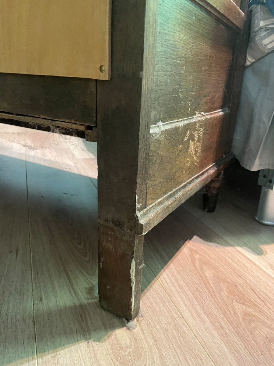 Armoire à glaces Néo Louis XVI en très bon état  -photo-6