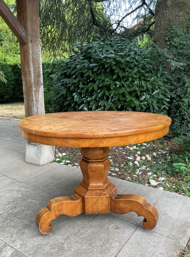 Table guéridon du début du 19ème siècle 