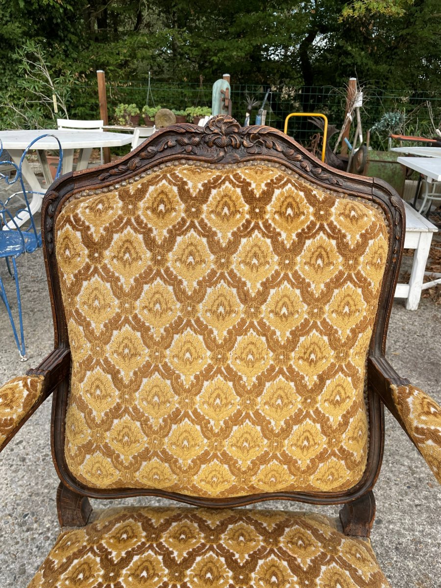 Louis XV-style Armchair -photo-3