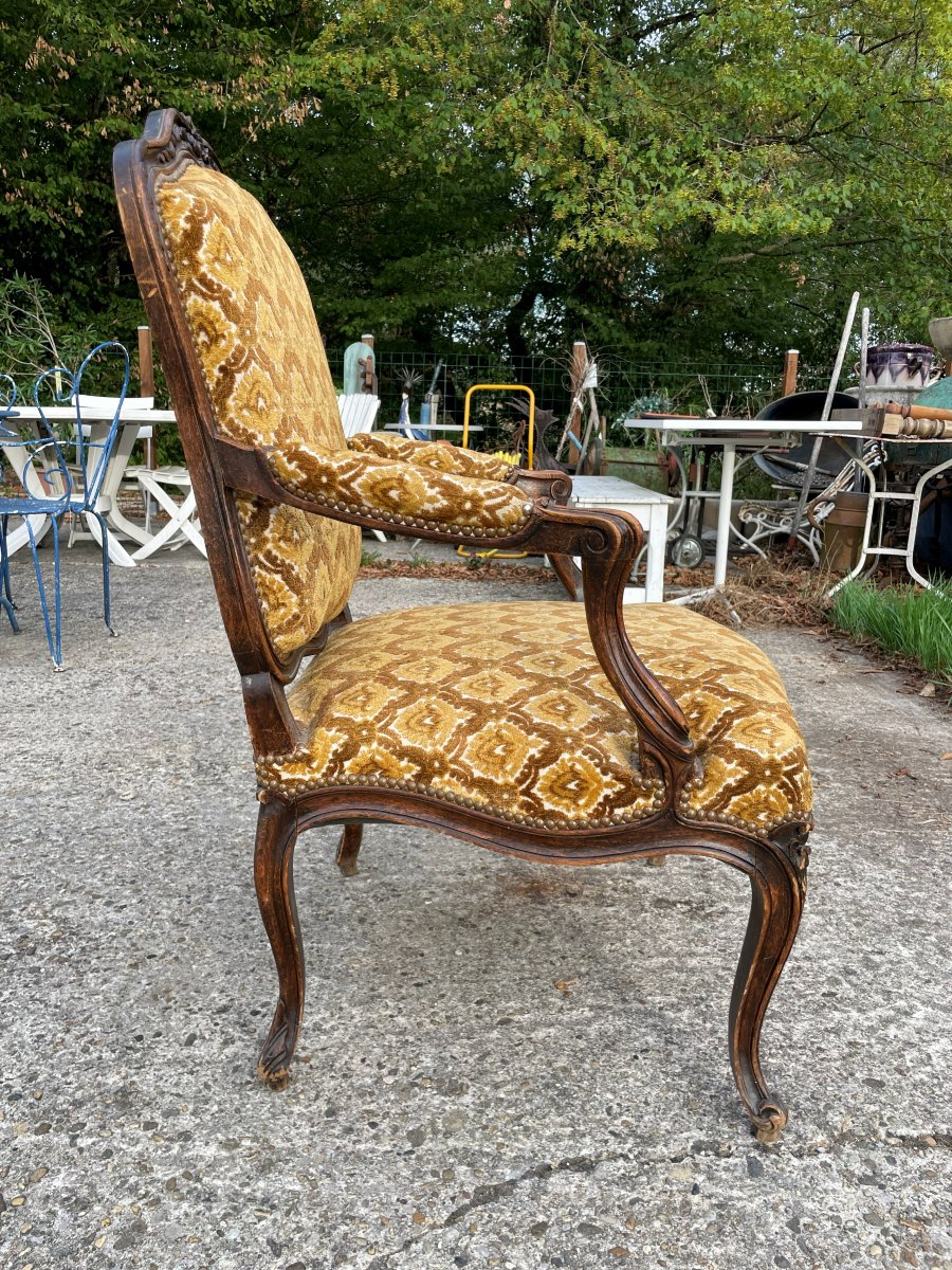 Louis XV-style Armchair -photo-5
