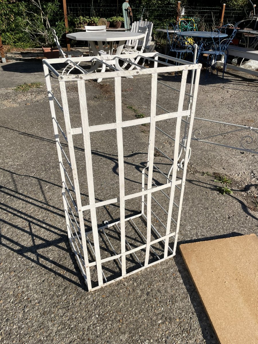 19th-century Wrought-iron Baby Crib -photo-1