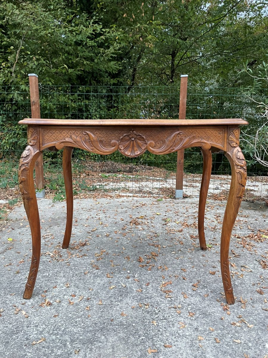 Table bureau ou desserte de salon Style Louis XV -photo-4