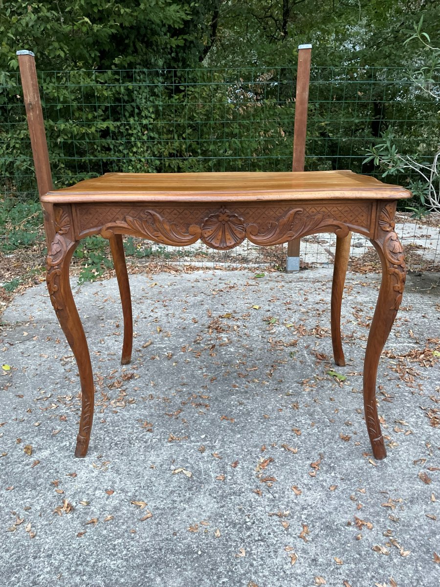 Table bureau ou desserte de salon Style Louis XV -photo-7