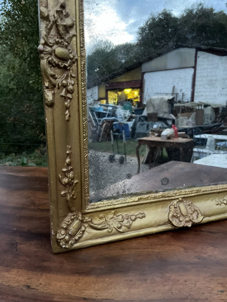 Miroir début 19ème de  63 cm  -photo-2