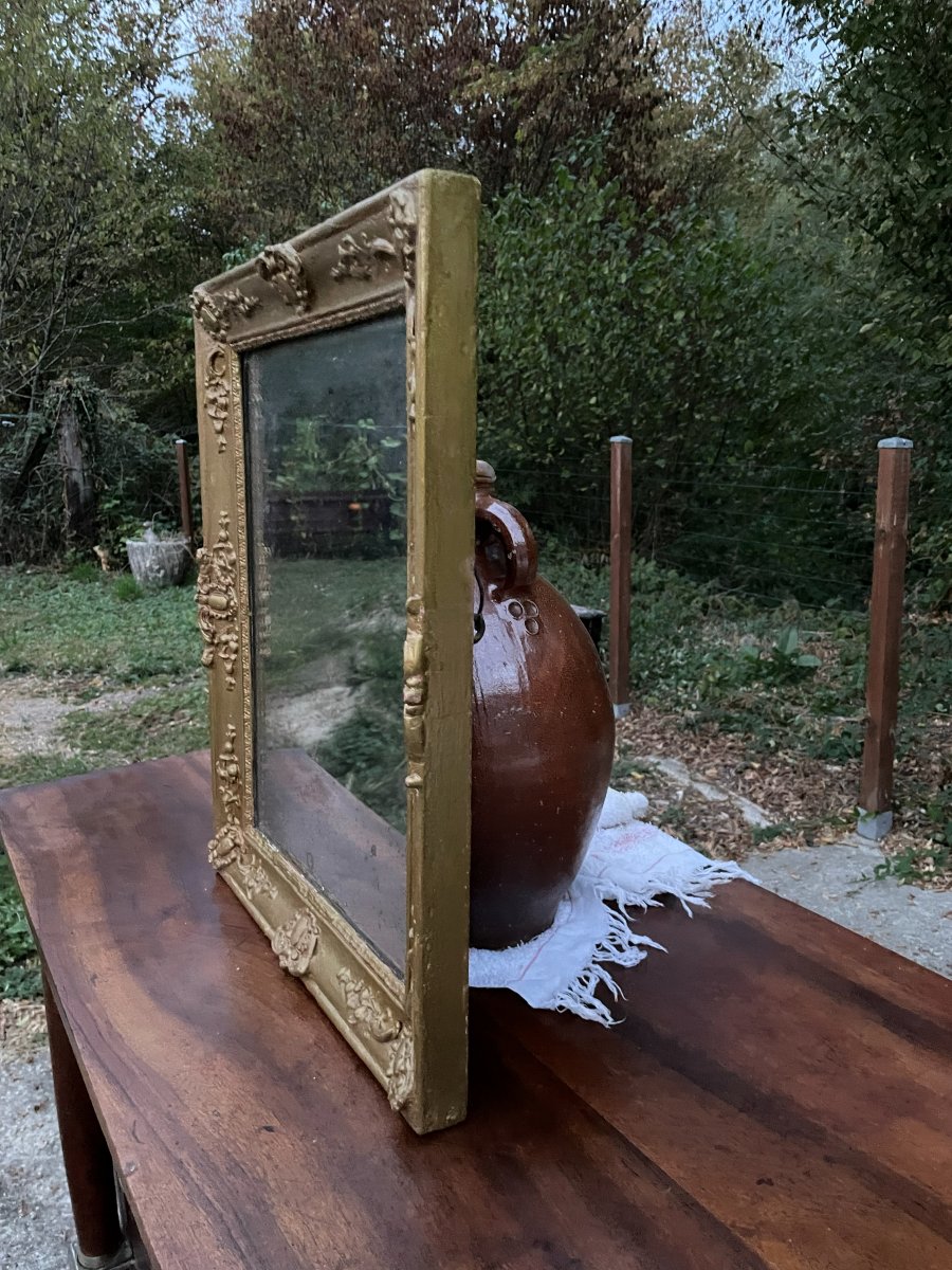 Miroir début 19ème de  63 cm  -photo-5