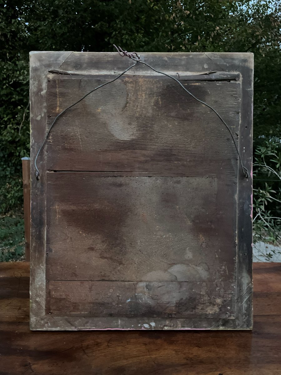 Miroir début 19ème de  63 cm  -photo-6