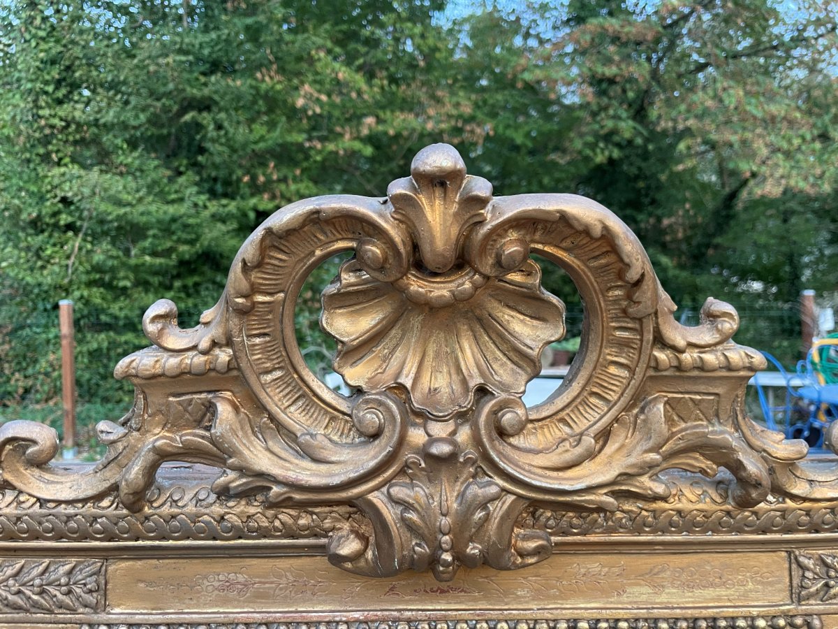 Gilded Fireplace Mirror -photo-6