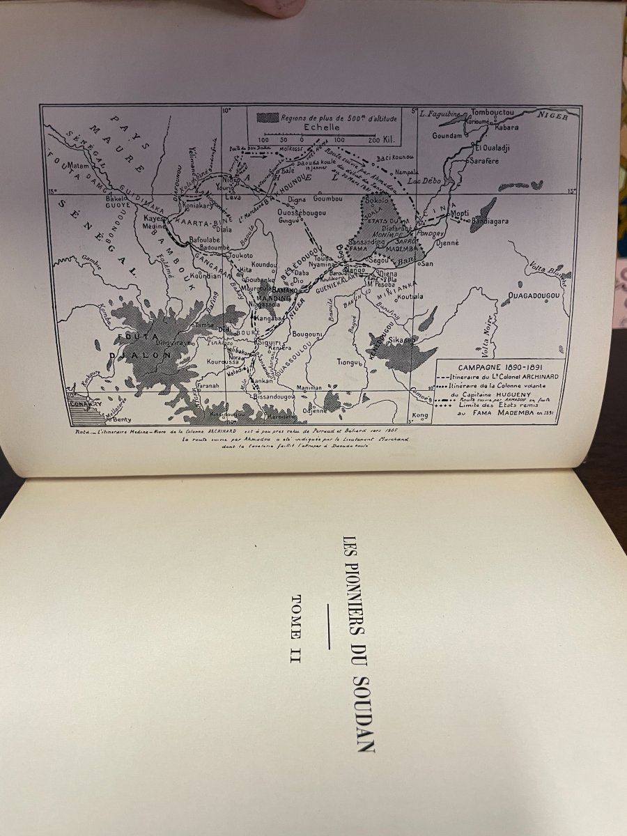  Soudan Afrique Les Pionniers du Soudan avant, Archinard, dessin G.Bruyer 1879-1894 (2 volumes)-photo-5
