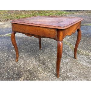 Table mi basse du 18ème siècle Louis XV - 81x65cm