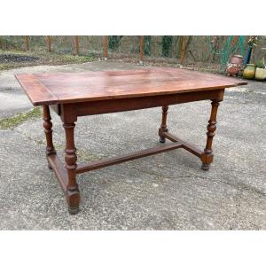 Vielle Table Louis XIII - Louis XIV de Bourgogne en bon état correct