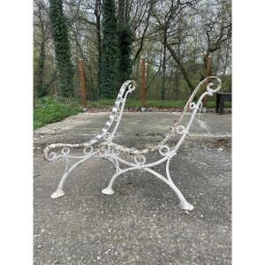 2 Cast Iron Bench Legs