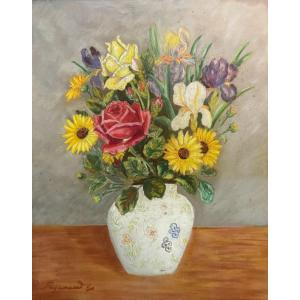 Bouquet Of Pastel Flowers