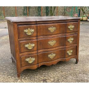 Louis XV Oak Chest Of Drawers