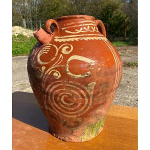 Cruche bressane en terre cuite 