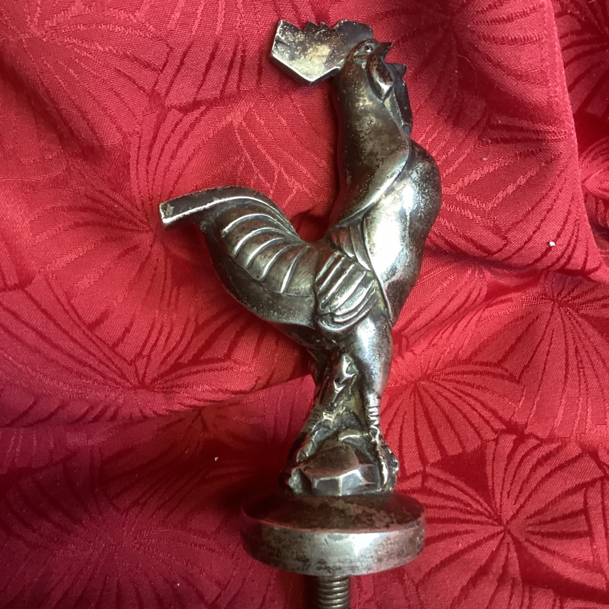 Proantic: Silver Bronze Car Mascot