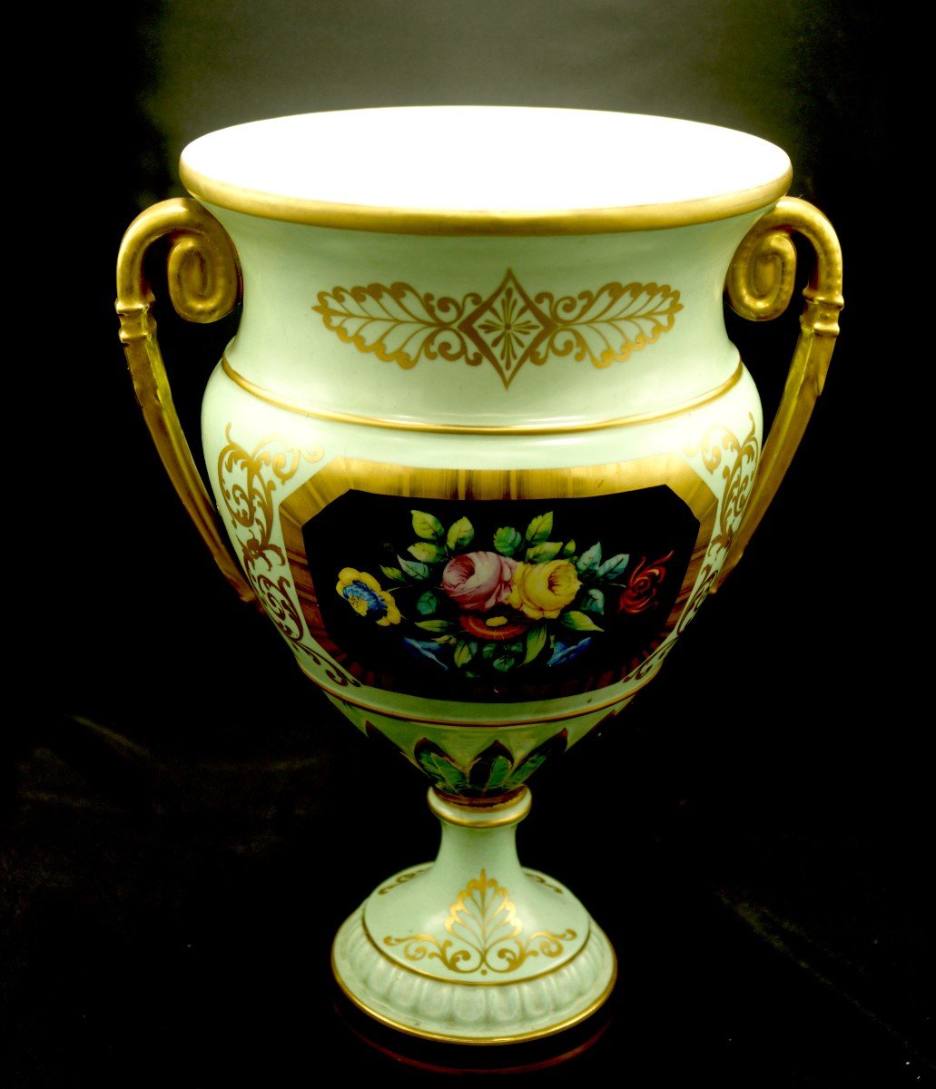 Large Porcelain Vase From Paris, Sèvres-photo-2