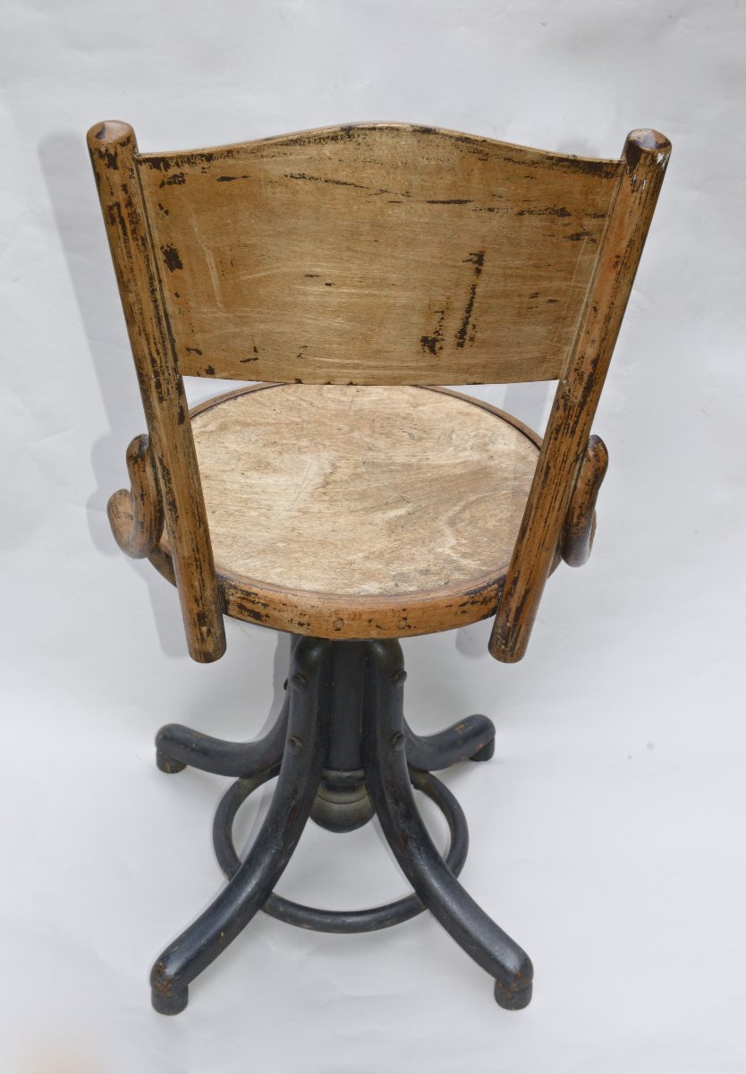 Chaise d'Usine Fischel Fin 19ème-photo-4