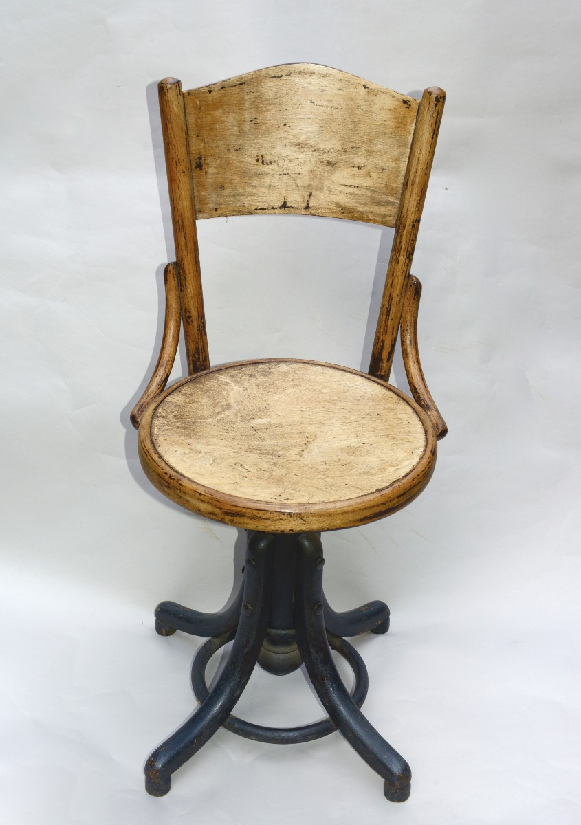 Chaise d'Usine Fischel Fin 19ème