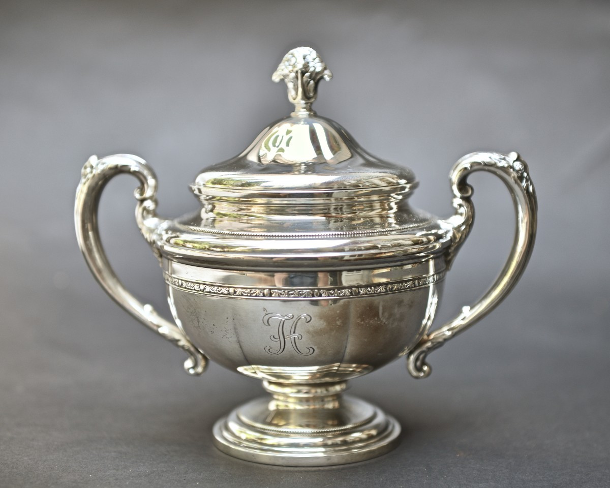 Towle Sterling "lady Constance" 1924 Sterling Silver Sugar Bowl