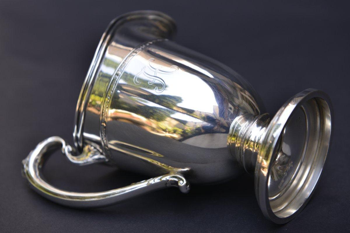 Pot à Lait Argent Massif Sterling "Lady Constance" 1924 Poids 288gr-photo-2