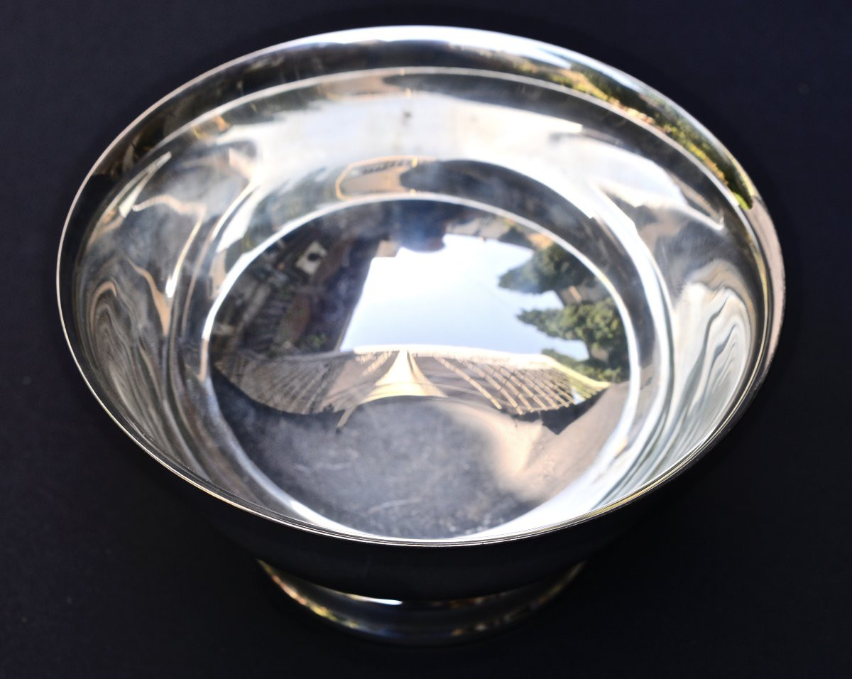  Petit Bol Revere en Argent Alwin Sterling , Poids 229gr-photo-2