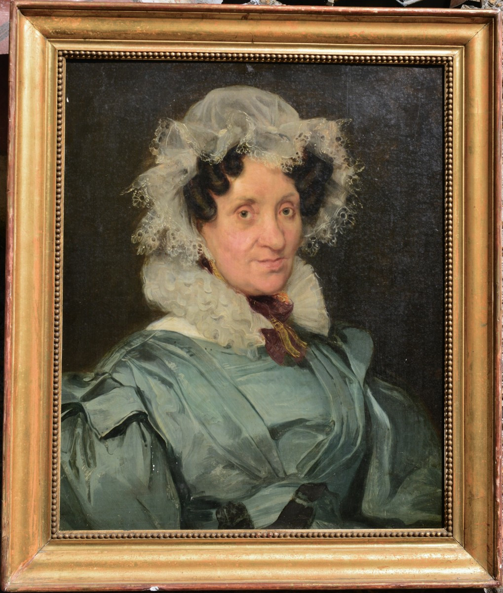 Portrait Of A Lady Of Quality, Mid-19th Century, Oil On Canvas