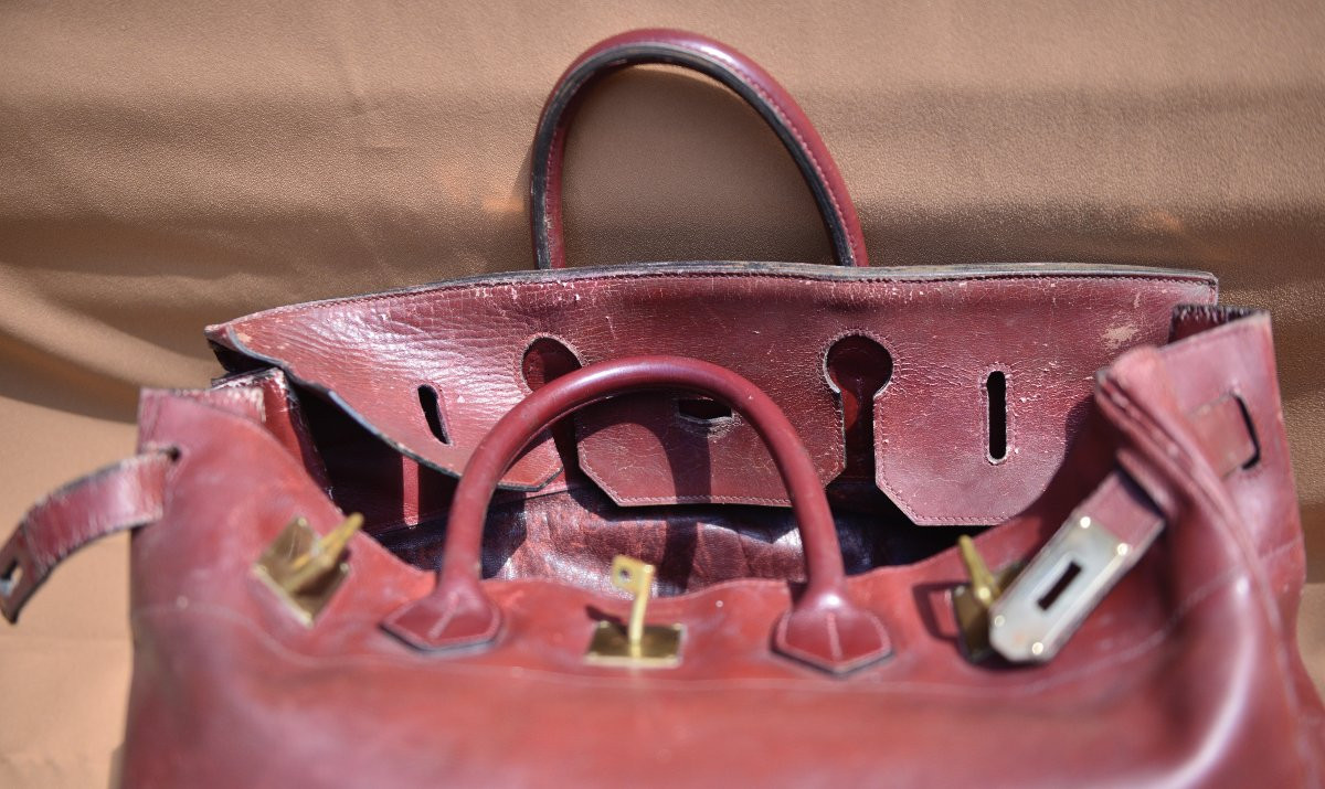Hermès Paris “top With Strap” Bag-photo-3