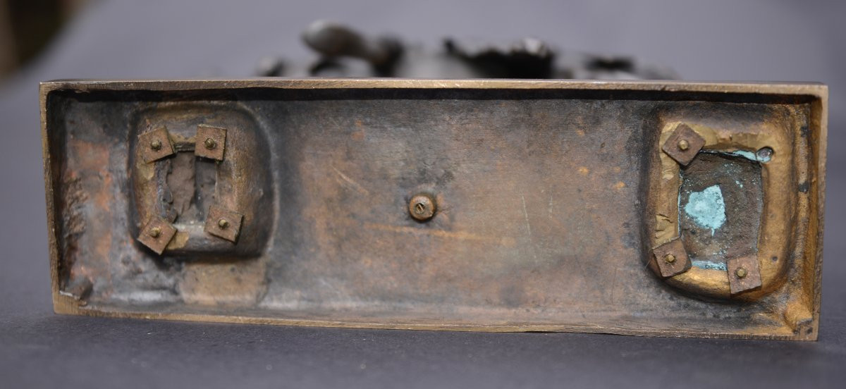 Gallic Horseman Or Chief On Horseback Bronze By Emmanuel Frémiet By Barbedienne, Late 19th Century-photo-7